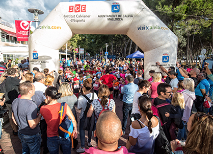 Carrera de niños Challenge Mallorca triathlon