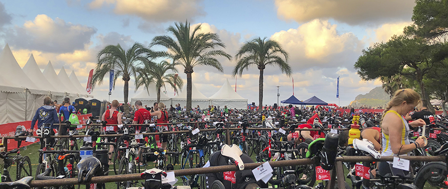 Mallorca Triathlon entry fees zone T1&T2