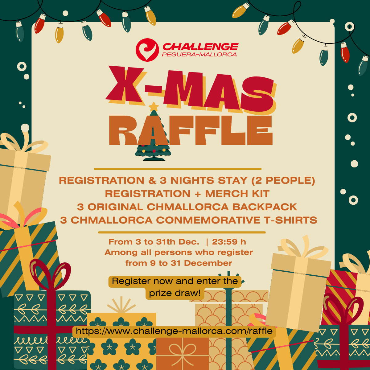 Chmallorca christmas Raffle